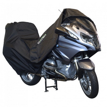 Plachta na motocykly s kufrem XL ALFA - DS COVERS pro venkovn pouit - zvtit obrzek