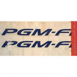 samolepka PGM-FI 150x13 mm modr