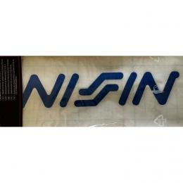 samolepka Nissin 155x31 modr
