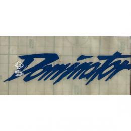 samolepka Dominator 150x35 modr - zvtit obrzek