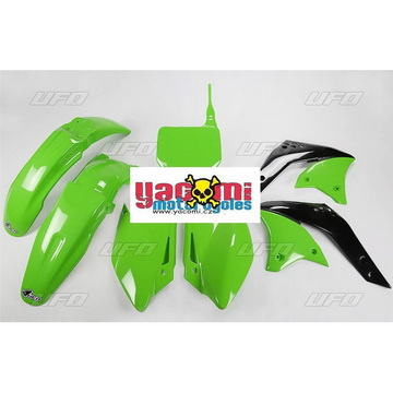 Sada plast Kawasaki - KXF250 / 06 - zelen