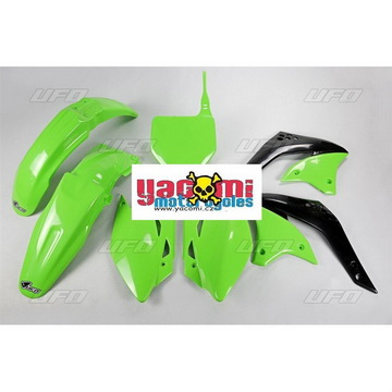 Sada plast Kawasaki - KXF450 / 06 - zelen