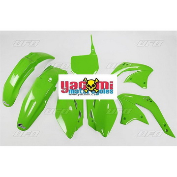 Sada plast Kawasaki - KXF450 / 08 - zelen - zvtit obrzek