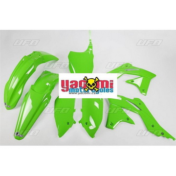 Sada plast Kawasaki - KXF250 / 13 - zelen